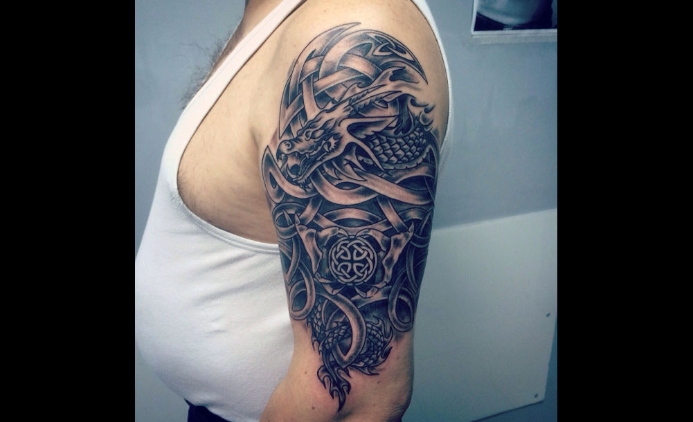 tattoo Celtic shading style